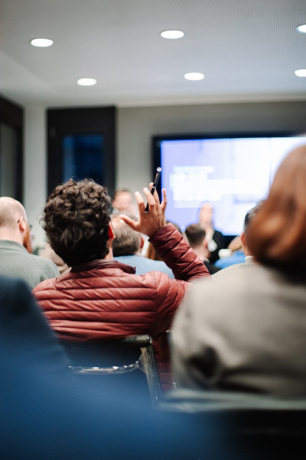 Attendees collaborating at Taylor Wessing AML-Talks in Berlin